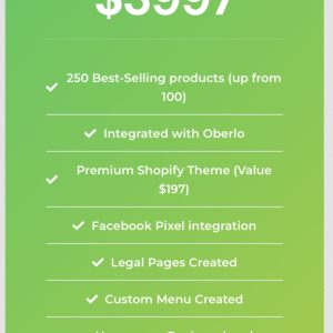 Platinum Package $3997