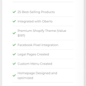 Silver Package $597